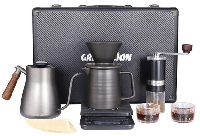 Green Lion G-90 Coffee Maker Set