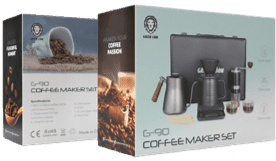 Green Lion G-40 Coffee Maker Set (8 in 1 Kit)